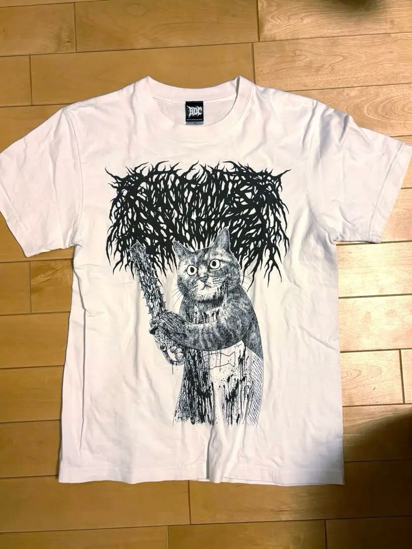 brutal death clothing モンスター猫Tシャツ　HISASHI brutal death clothing モンスター猫Tシャツ HISASHI - メルカリ