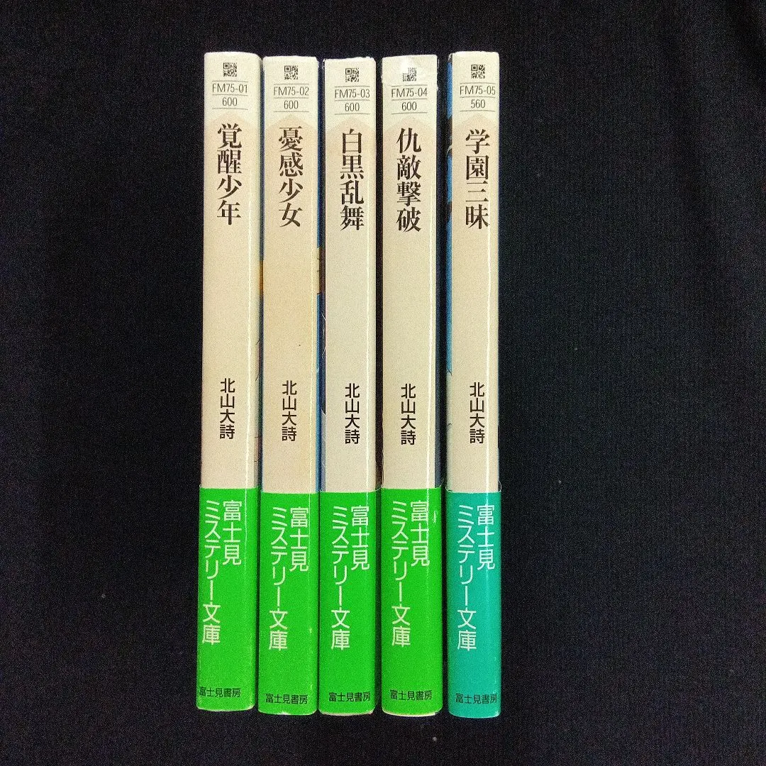 Thumbnail of Awakened Boy: Melancholy Girl: Monochrome Dance: Enemy Defeated: School Days: Explorer 5-Book Set