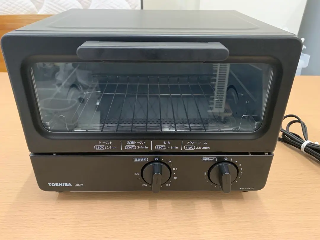 オープントースター TOSHIBA HTR-P3 オーブントースター 2024年製 家電 東芝 中古