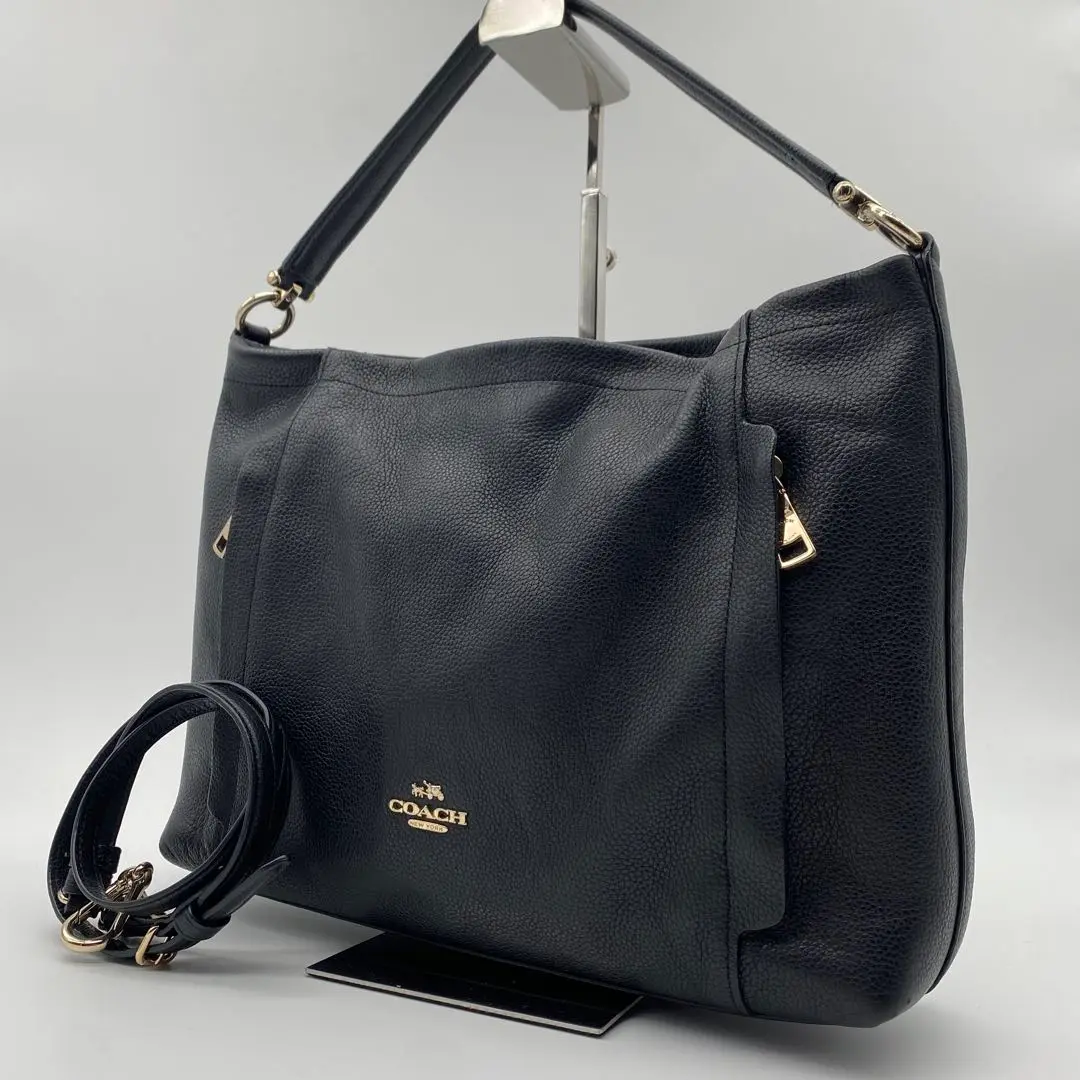 COACH スカウト ホーボー 2Way ショルダーバッグ 34312 中古