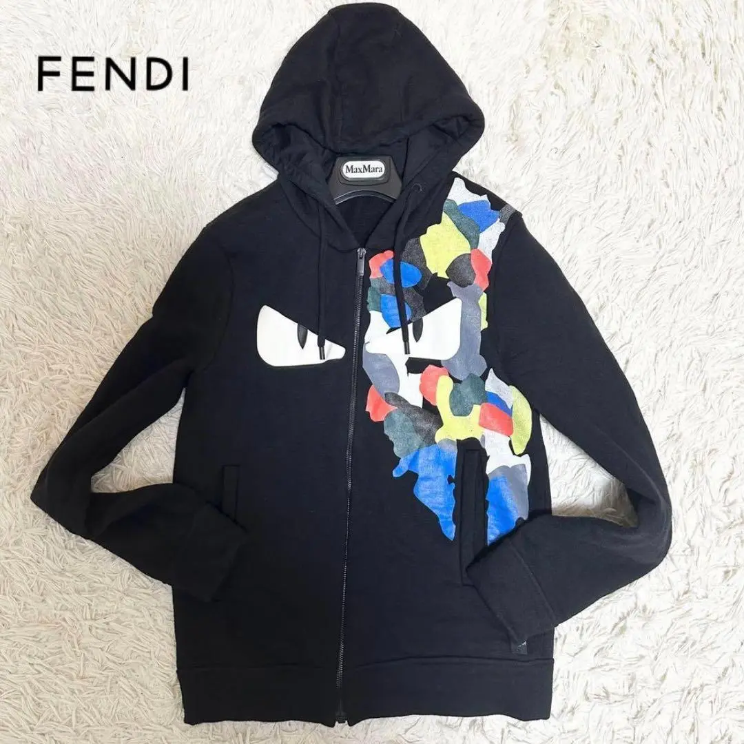 美品✨ FENDI ジップ アップ パーカー ロゴ 現行タグ L相当 楽天市場】フェンディ FENDI メンズ トップス アウター