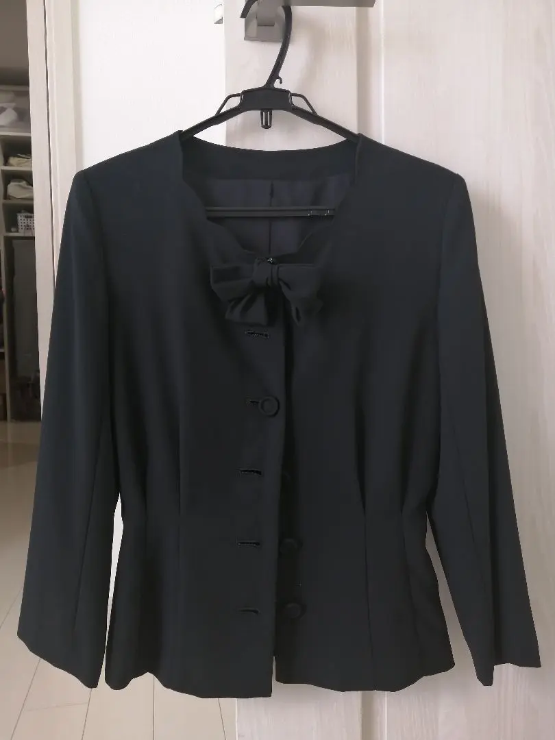 Thumbnail of Worn once! Collarless skirt suit