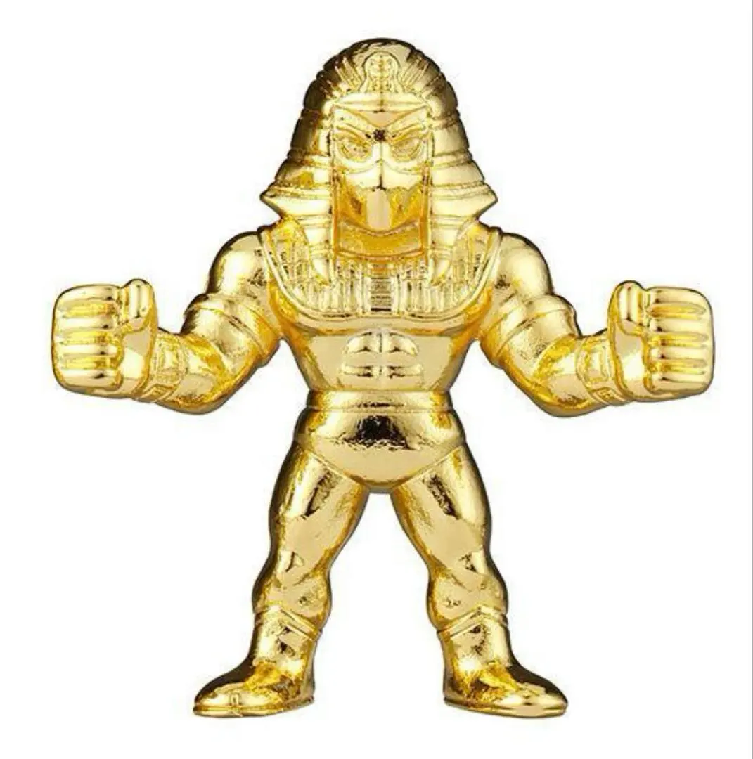 Thumbnail of Die-cast Kinnikuman Kinkeshi Mr. Kamen (Gold Plated ver.)