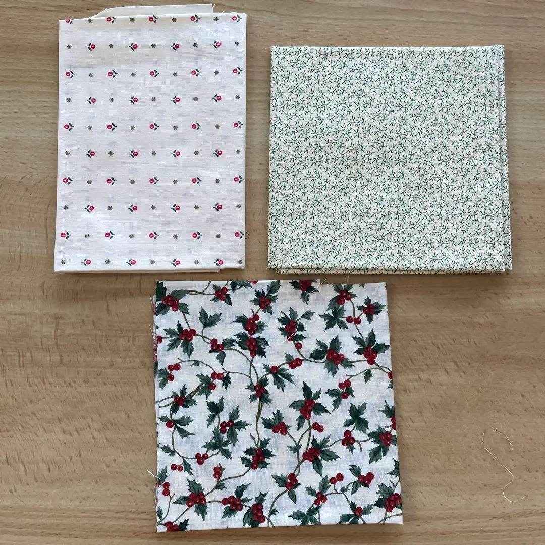 Thumbnail of Christmas Pattern Print Fabric Set for Patchwork