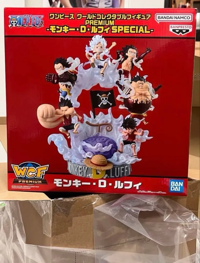 ワンピース ルフィ　ワーコレ　2種セット プレミアムバンダイ ワンピース ワールドコレクタブルフィギュア PREMIUM SPECIALと