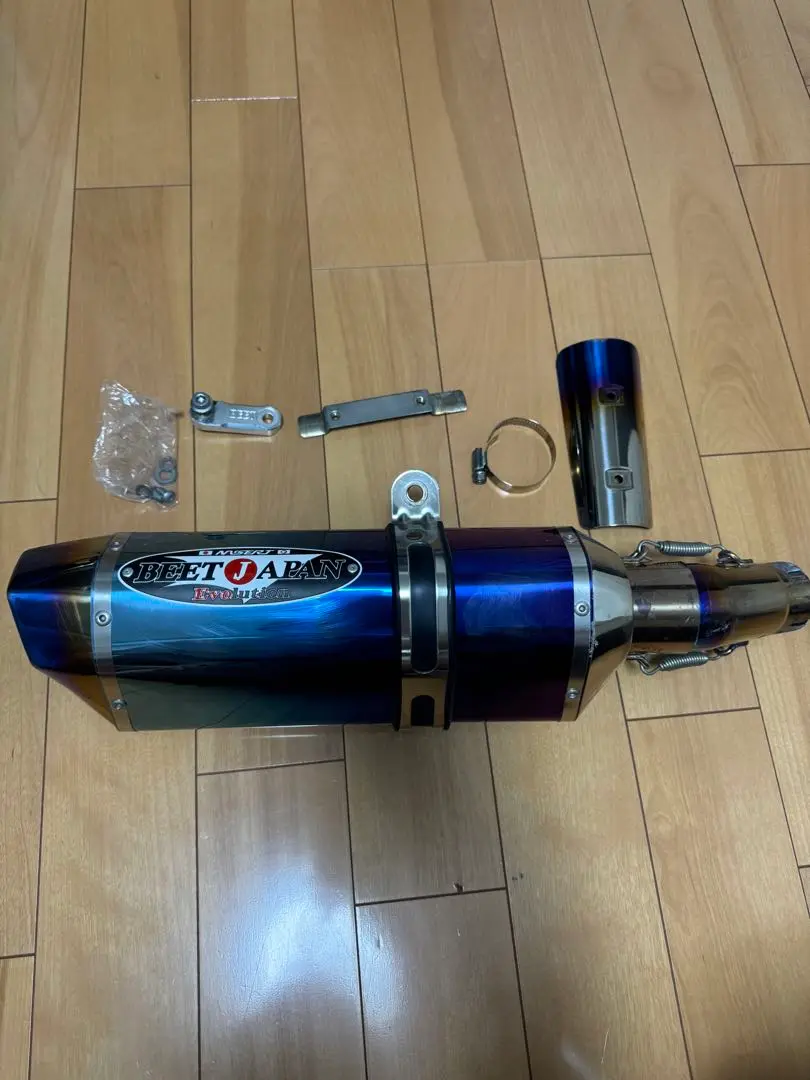 NINJA400R ビートジャパン　ナサートステンレス マフラー 中古品 NINJA400R ビートジャパン ナサートステンレス マフラー 中古品