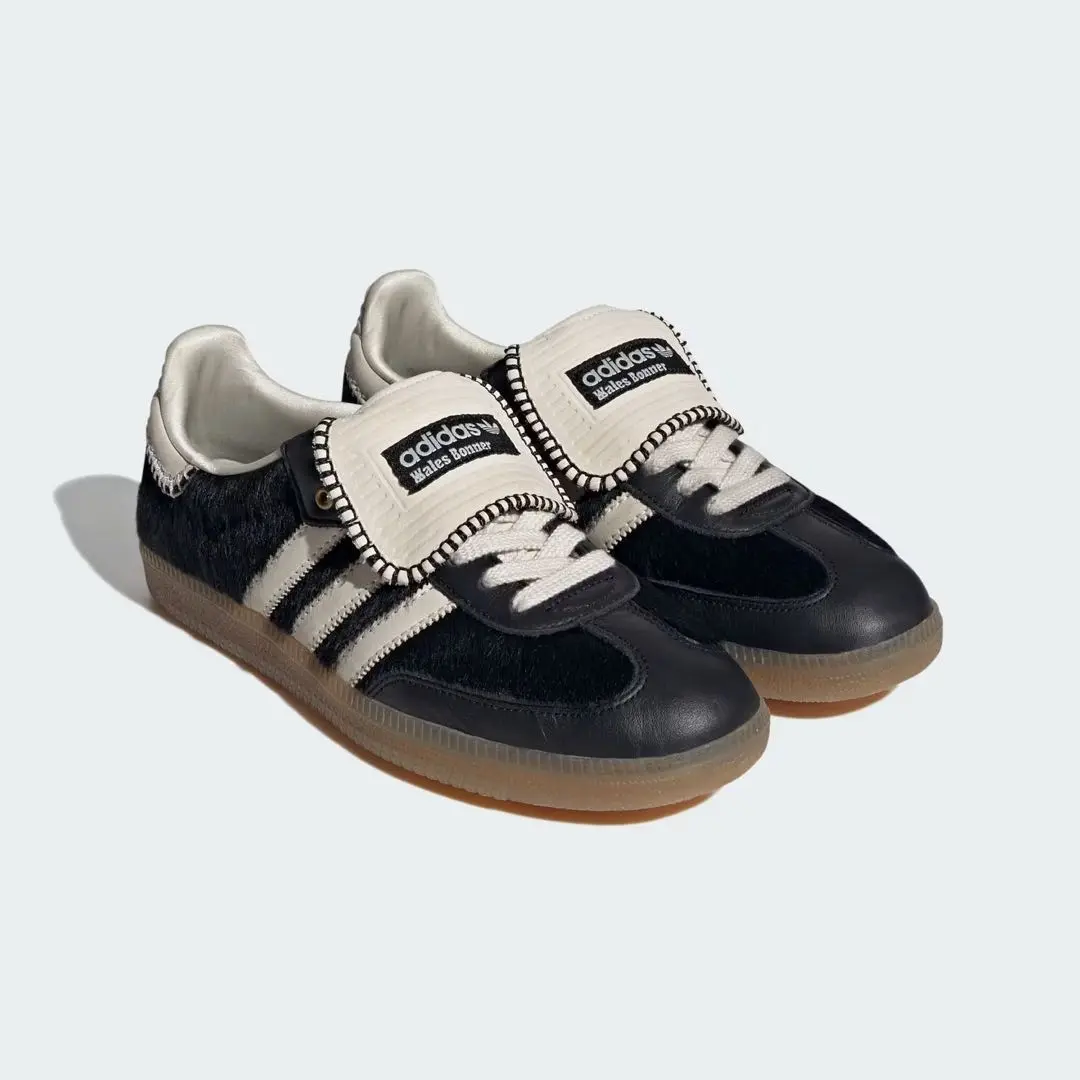 adidas Wales Bonner スニーカー ブラック/ホワイトsamba Wales Bonner x adidas Samba Studded Pack 2024