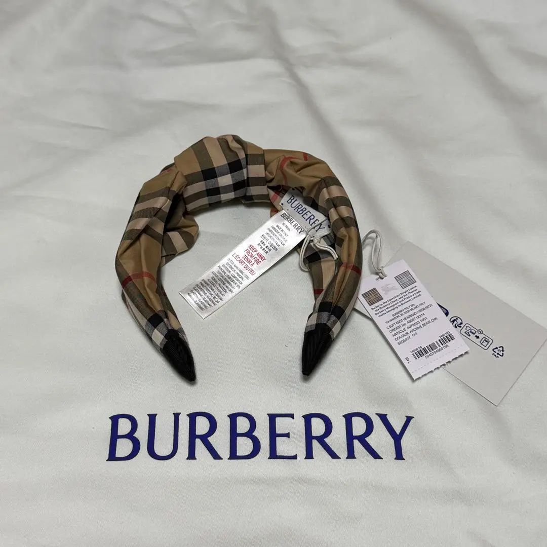 2025年最新】BURBERRY レディース ヘアバンド・カチューシャの