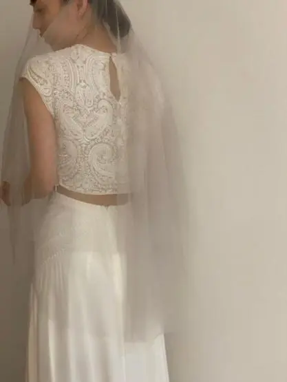 ベール アンテリーベ Marge マージ 結婚式　ピンクベージュ ベール アンテリーベ Marge マージ 結婚式 ピンクベージュ