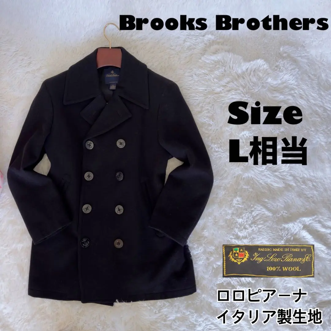 BROOKS BROTHERS ウール ピーコート 英国製 2025年最新】Brooks Brothers ピーコート・ウールコートの人気