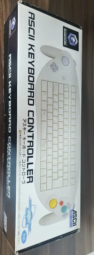 h65122 ゲームキューブ キーボード コントローラー ASC-1901po Nintendo GameCube Keyboard Controller ASCII ASC-1901PO | eBay