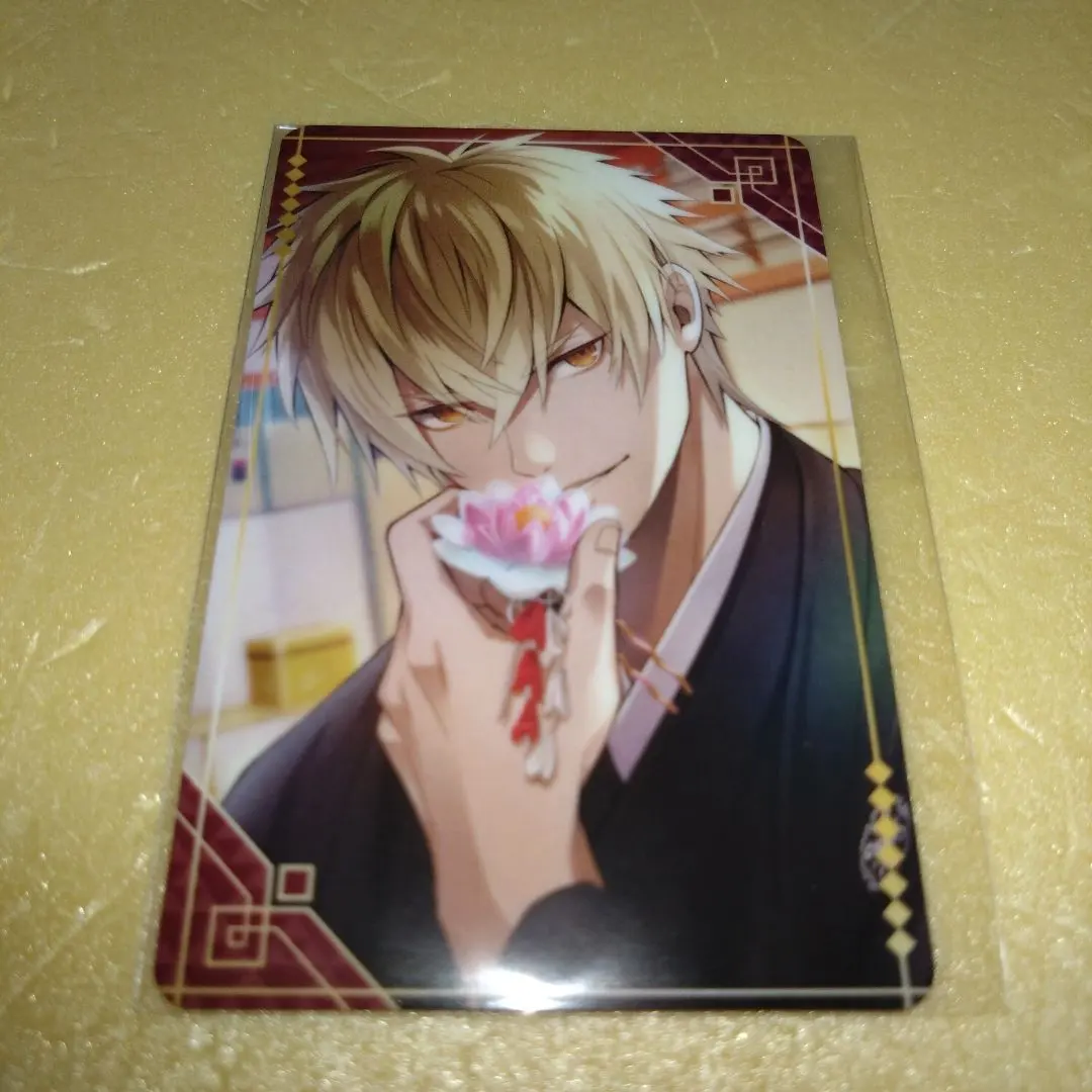 Thumbnail of Musashibo Benkei D Prize Card Chare Kuji His Wedding Lottery Ikemen Genjiden