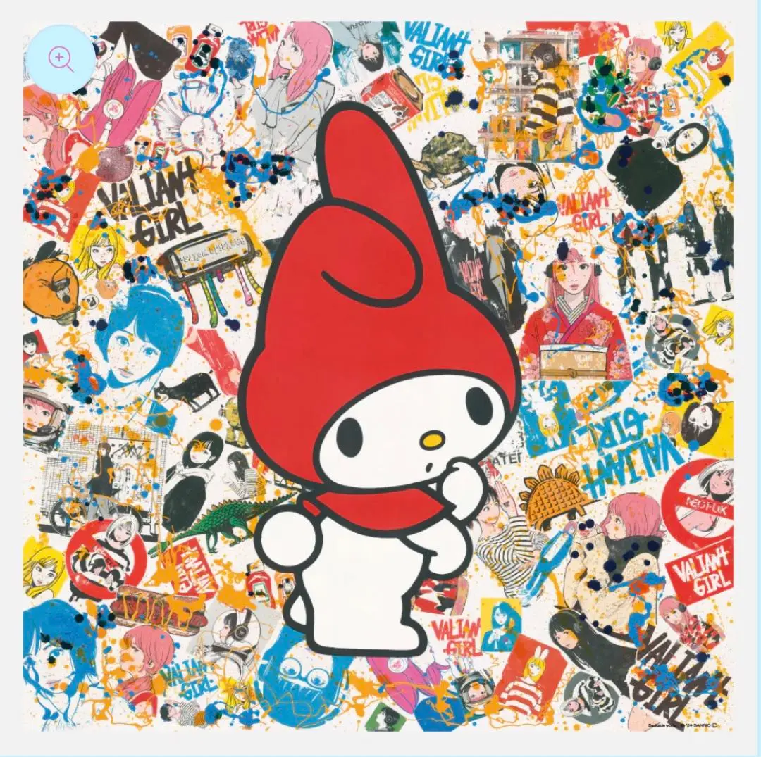 Backsideworks サンリオ コラボ クロミ ポスター 3月20日(水)11:00~販売開始】Backside works. × クロミ アート