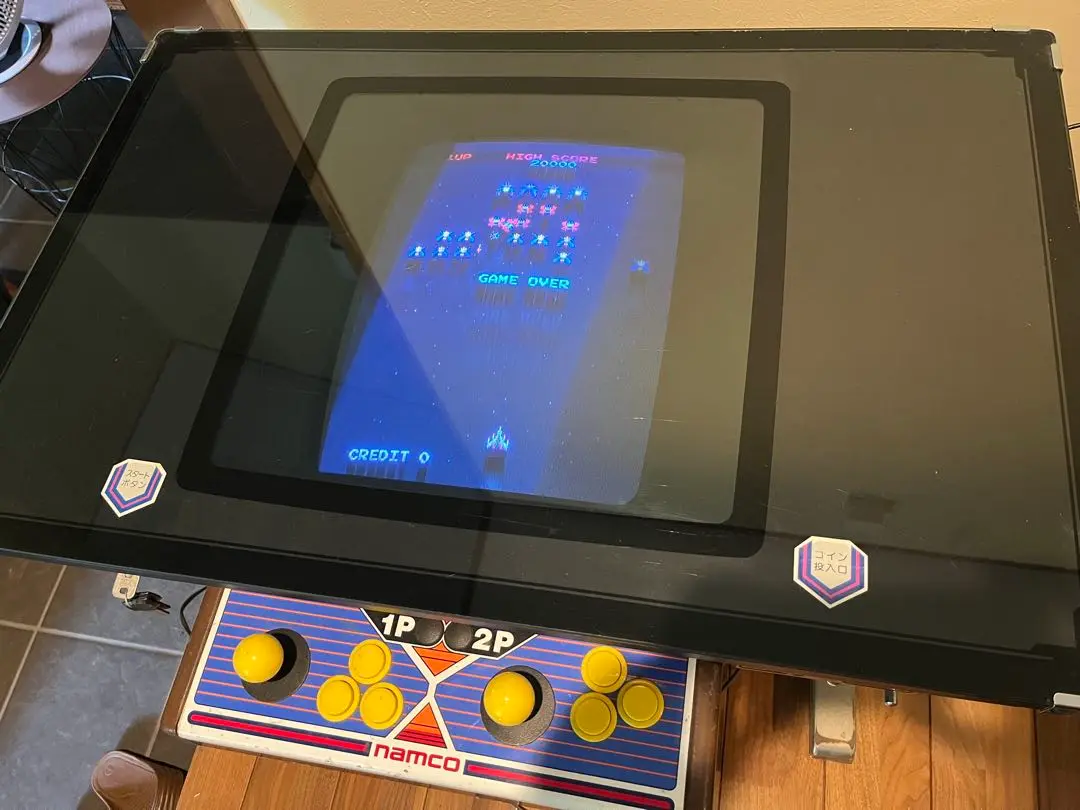 筐体ナムコ　テーブルゲーム　ギャラガ クォーターアーケード/ ギャラガ 1/4スケール アーケード筐体