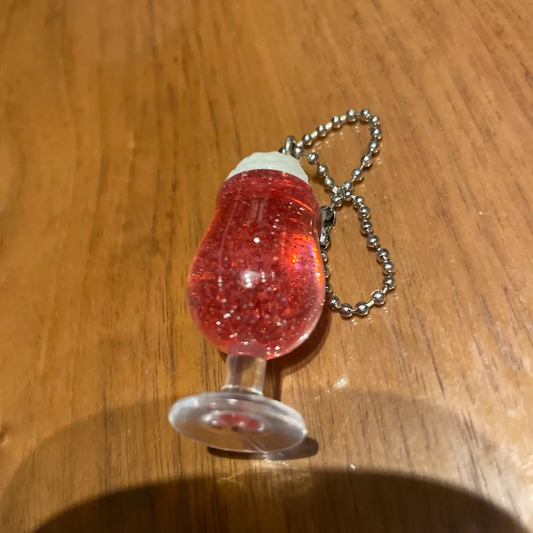 Thumbnail of New Melon Soda Keychain - Red