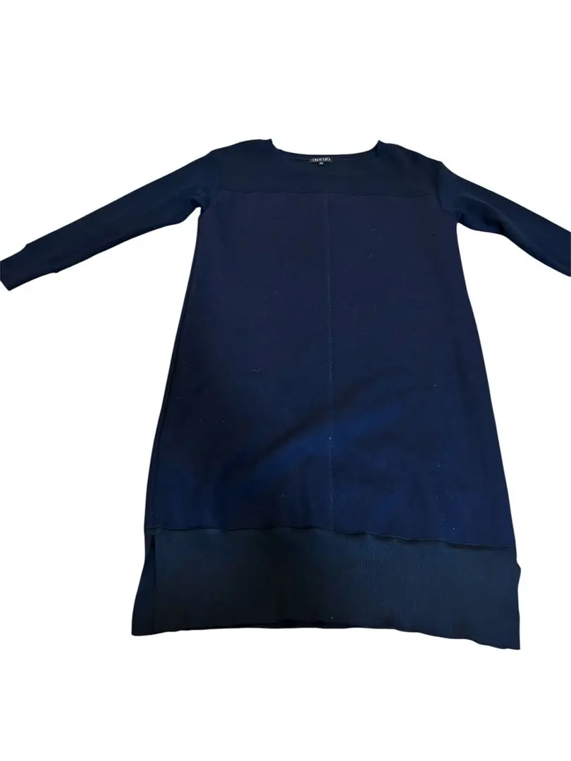 Thumbnail of INDIVI Navy Long Sleeve Knee-Length Dress Size 03