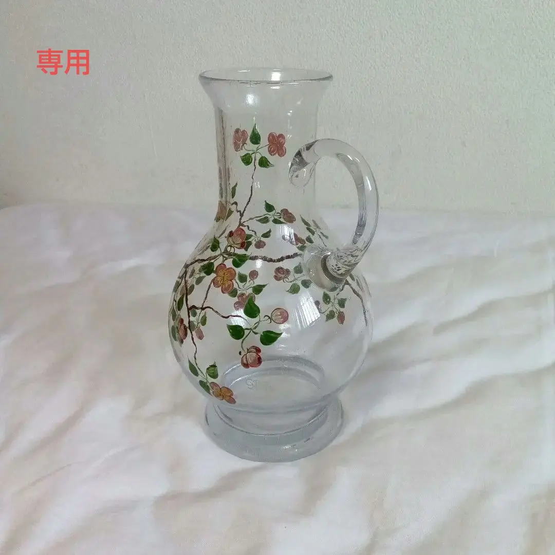ローラアシュレイ LauraAshrey 取っ手付き フラワーベース 花瓶 美品 フラワーベース（インテリアアクセサリー） | LAURA ASHLEY HOME