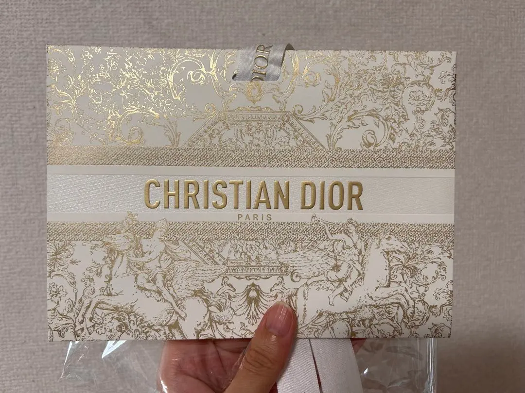 Thumbnail of CHRISTIAN DIOR Gift Bag White & Gold