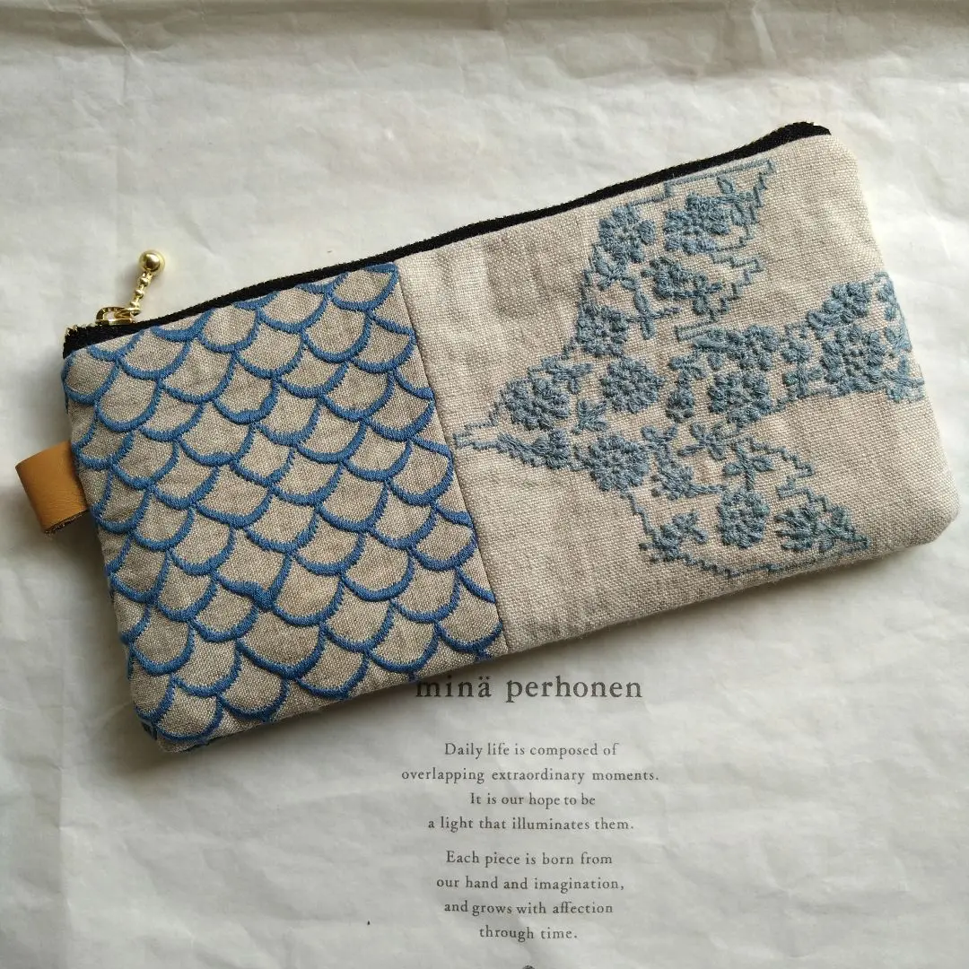 Thumbnail of Odyssey Patchwork Pen Case Pouch Mina Perhonen Handmade