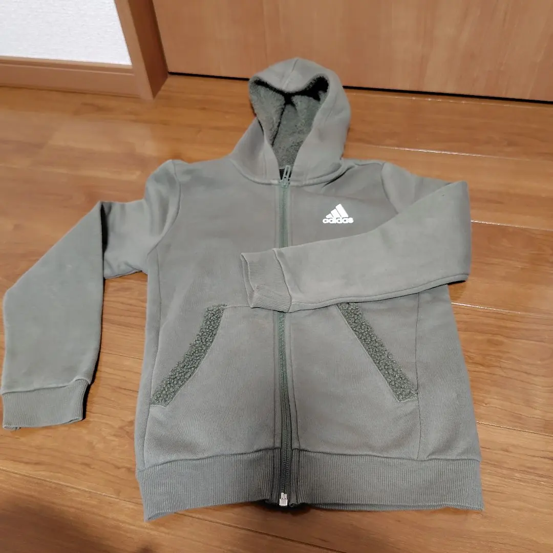 Thumbnail of Adidas fleece hoodie [140]