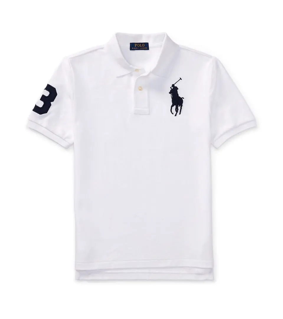 大馬標誌 棉質網眼布料 Polo衫 的縮圖