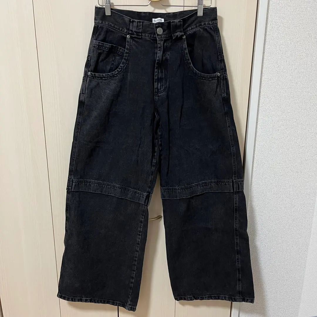 『 WILLYCHAVARRIA 』ブラックデニムパンツ Lサイズ ブラック色 WC_SS25_part2_4146.jpg?v=