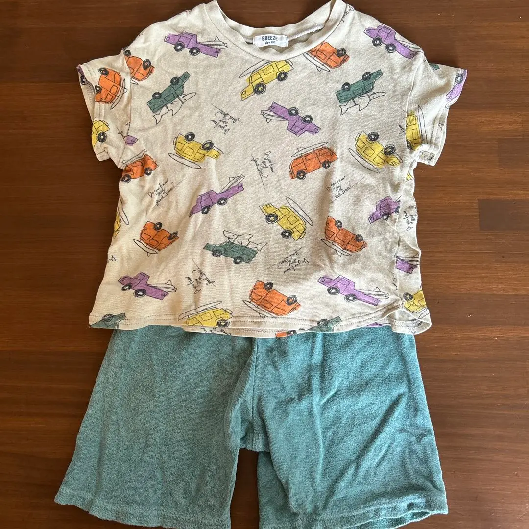 Thumbnail of BREEZE Car Pattern Pajamas 100cm