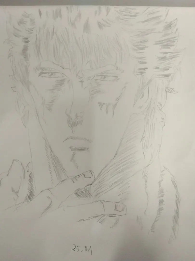 セール！北斗の拳　セル画　指示画　4枚セット 北斗の拳 セル画 指示画 4枚セット セール！北斗の拳 セル画