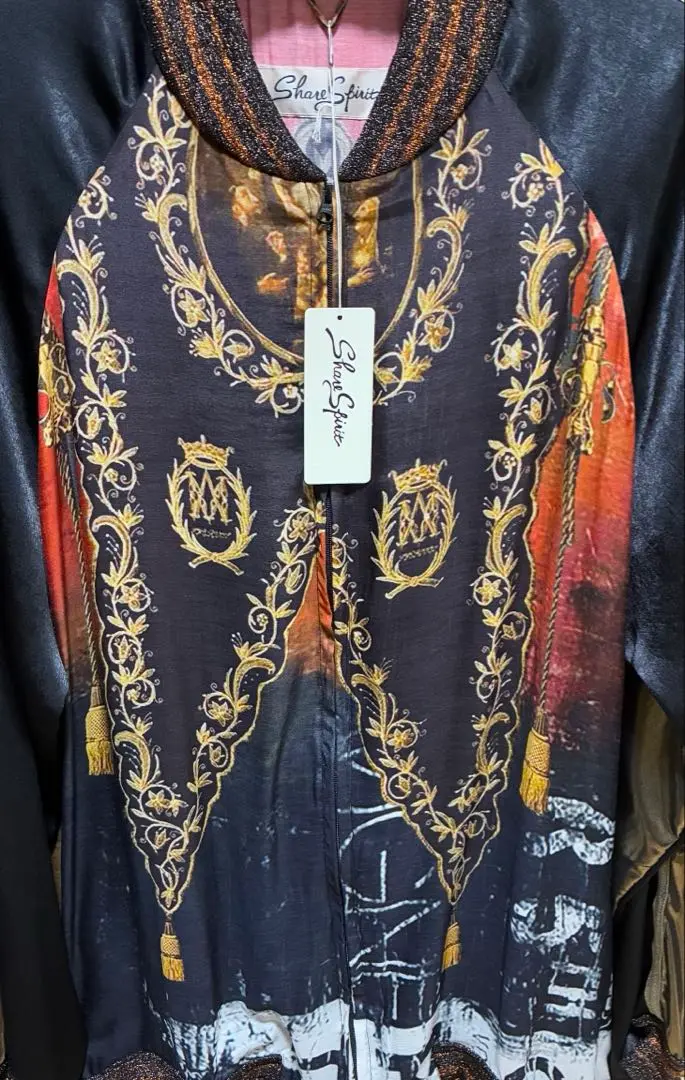 【激レア】HYDE着 SHARE SPIRIT スカジャン パーカー 新品 希少 激レア】HYDE着 SHARE SPIRIT ベロアスカジャン ブルゾン 希少