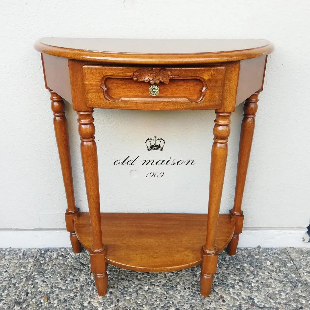 old maison オールドメゾン 無垢材 サイドテーブル 古材 古道具 old maison(オールドメゾン) - kokoelma -ココエルマ- 雑貨