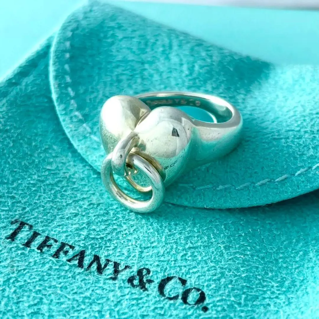TIFFANY ☆ドアノッカー☆ シルバーリング 袋付き アンティーク 180255779a046a5b4848c75480cb77