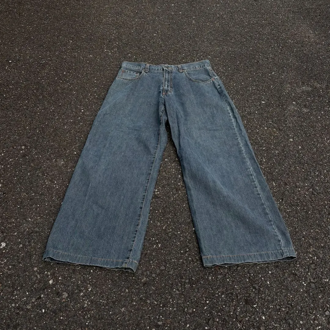 Thumbnail of Wide buggy denim pants vintage