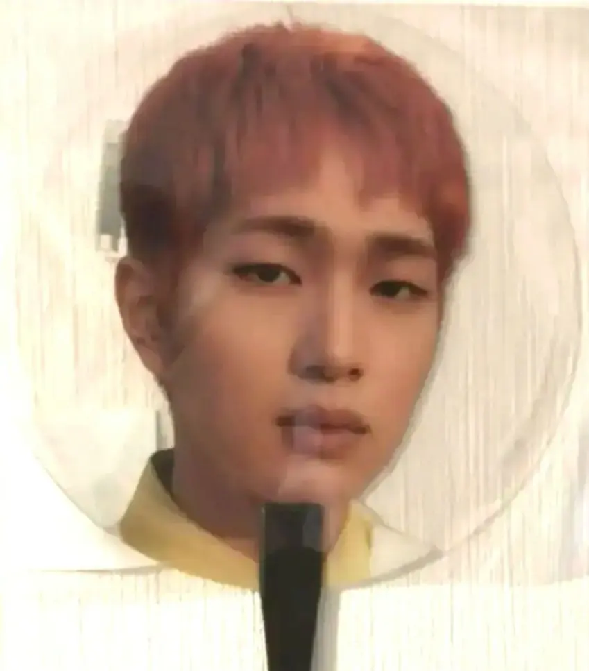Thumbnail of SHINee Onew Uchiwa Official Transparent Fan