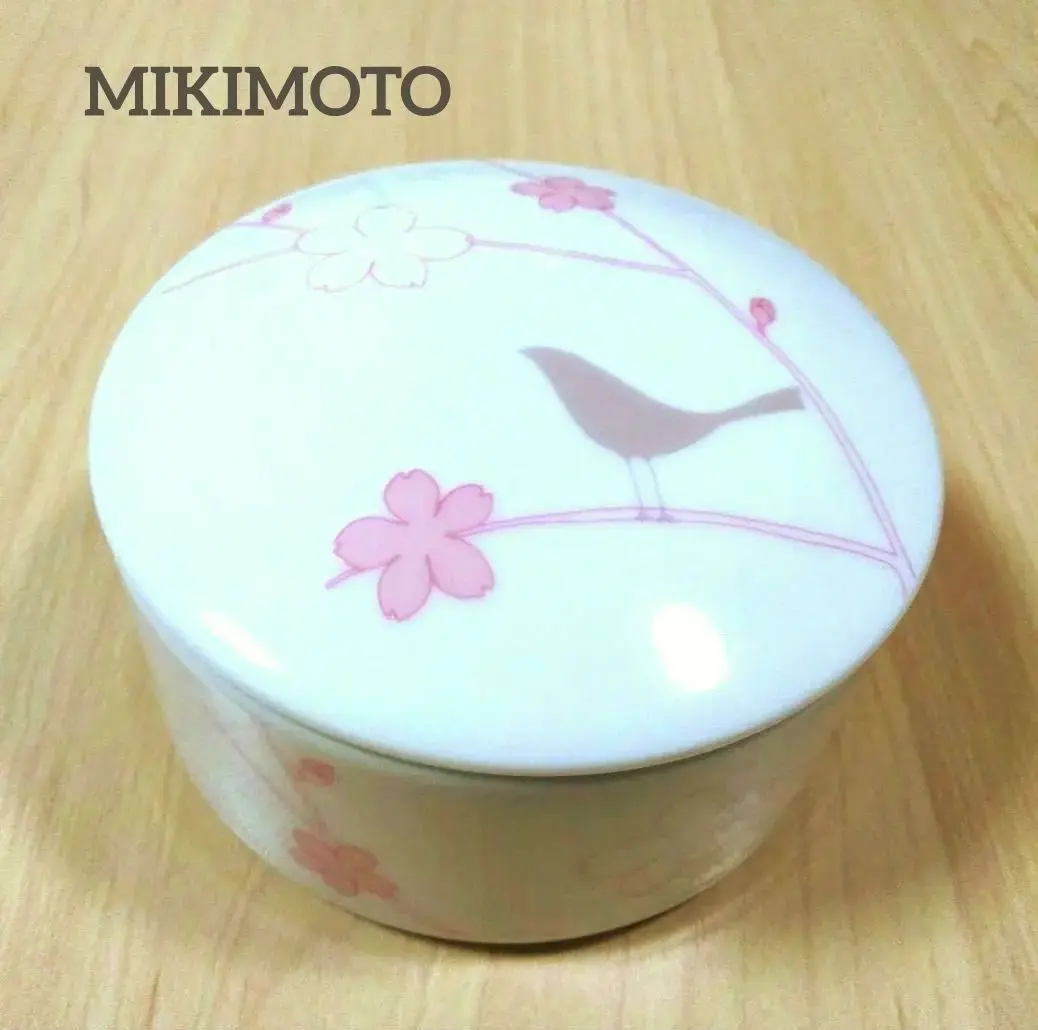 MIKIMOTO Earrings Accessory Box Empty Jewelry Case White
