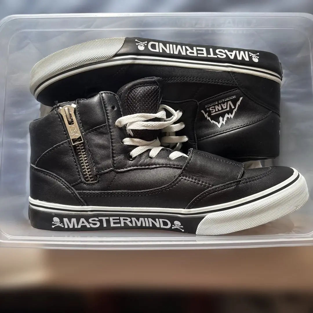 VANS×MMJ MASTERMIND JAPAN スニーカー　ブラック　新品　限定　28cm
