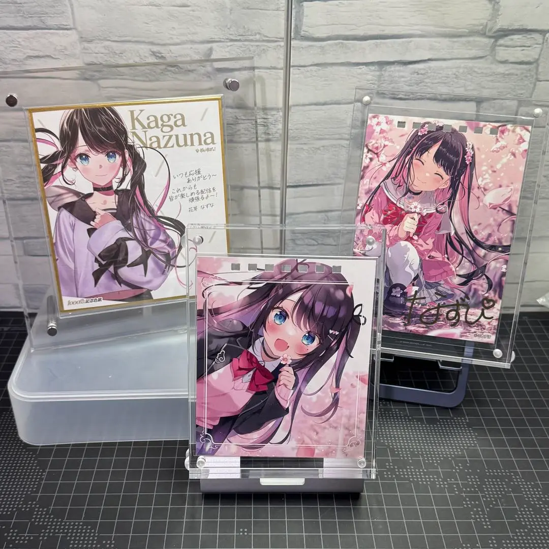 花芽なずな　活動5周年記念複製サイン入りポストカード 花芽なずな 5周年記念2023