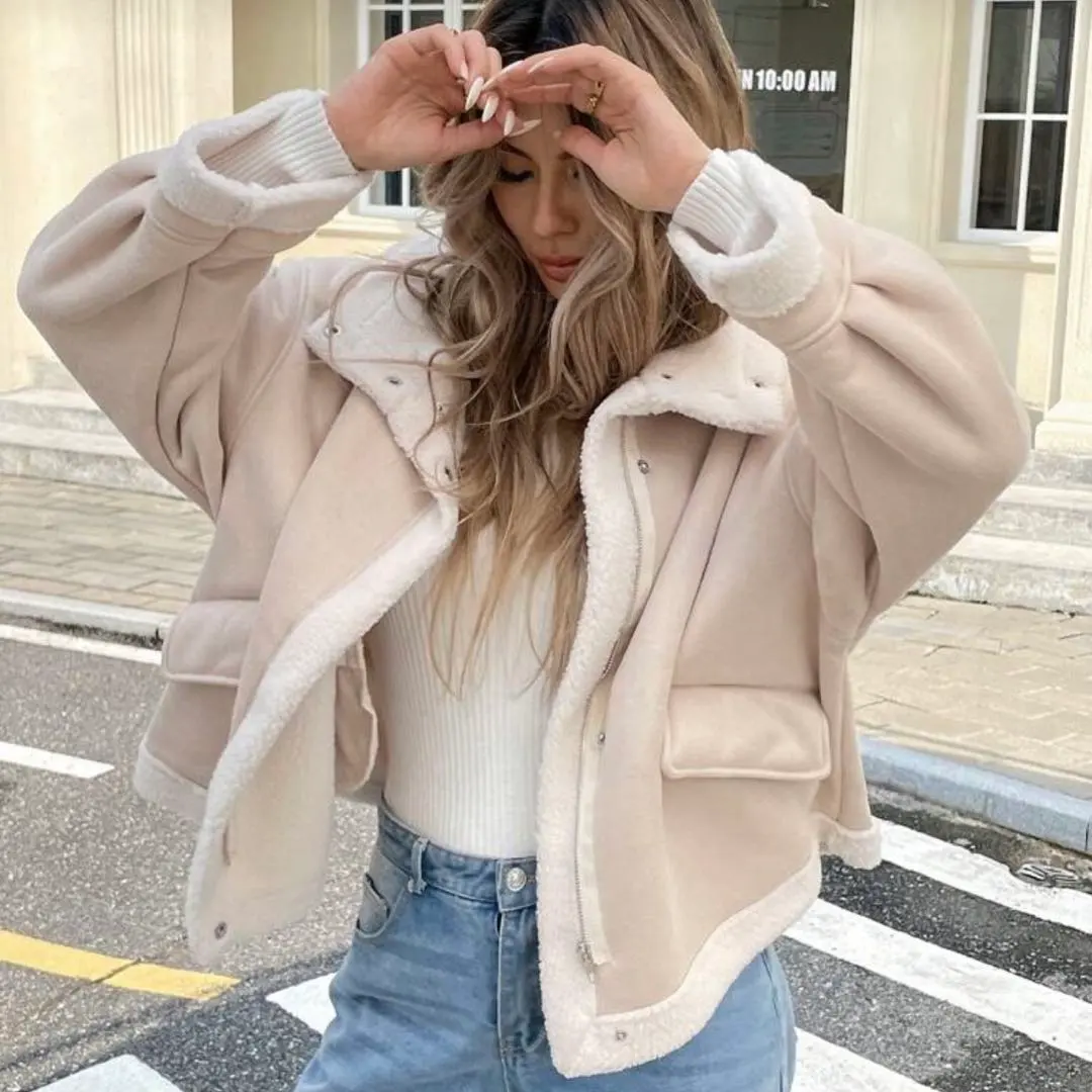 Thumbnail of Women's Mouton Jacket Mouton Jacket Jumper White M