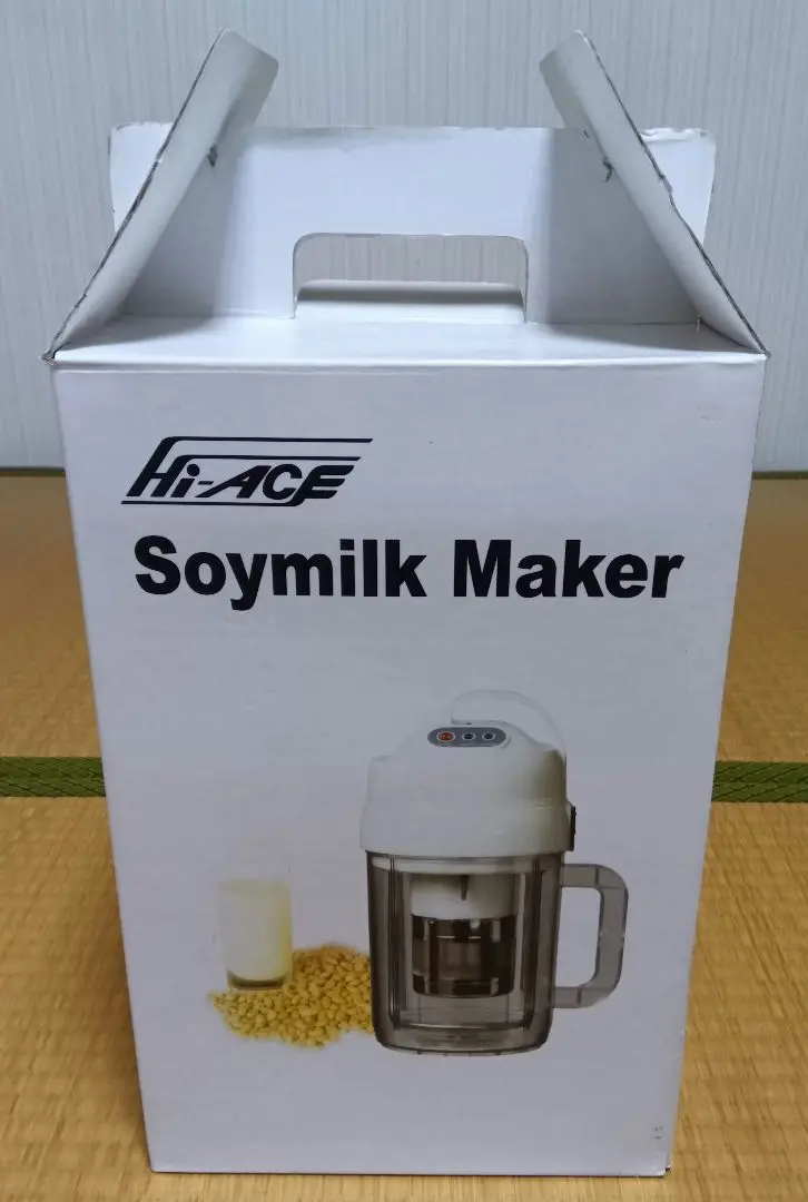 Hi-ACE ハイエース 全自動豆乳メーカー まいにち豆乳 1.3リットル Amazon | Hi-ACE(ハイエース) 健康の源 豆乳マシーン Soymilk