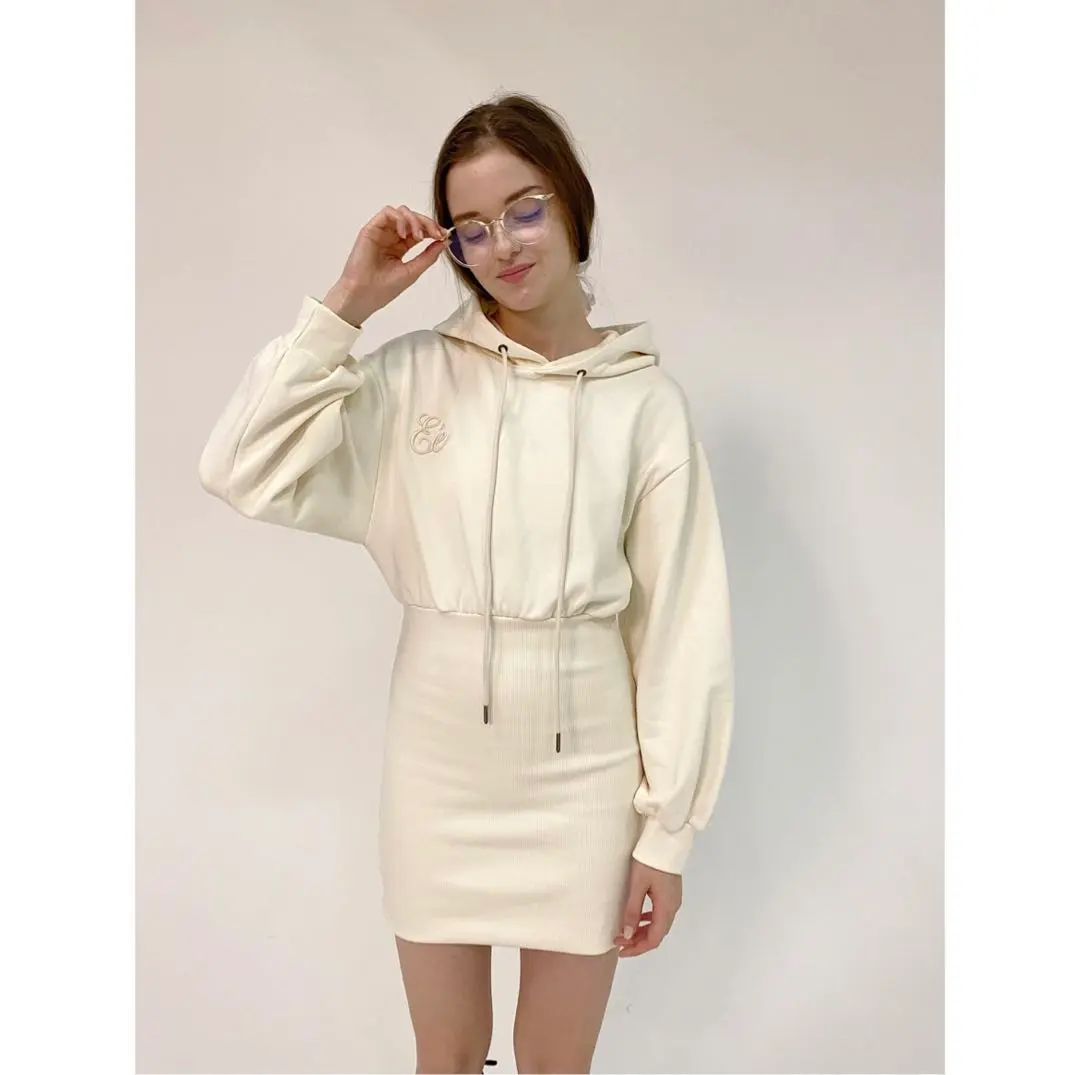 Thumbnail of epine Epine hoodie one-piece ivory