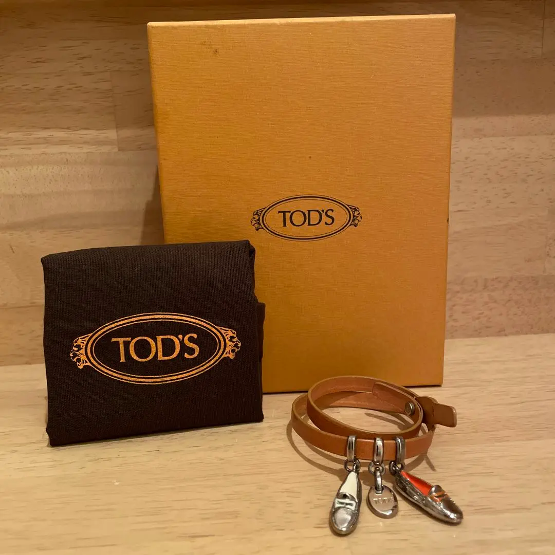 TOD'S ブレスレット.バングル シルバー✖️レザー ブラウン 2025年最新】Tod's レディース ブレスレットの人気アイテム