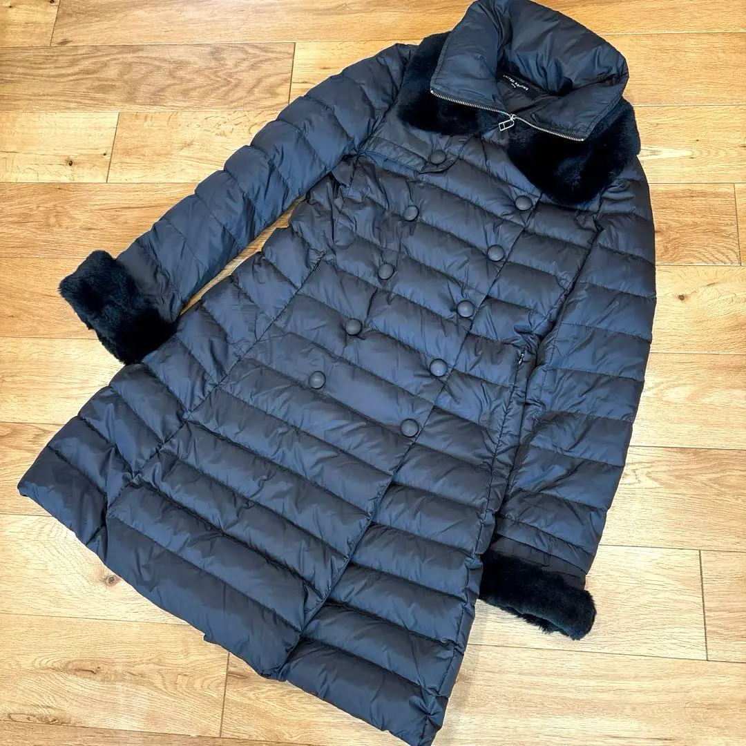 【UNITED ARROWS】✳︎可愛兔毛長款羽絨外套✳︎36 的縮圖