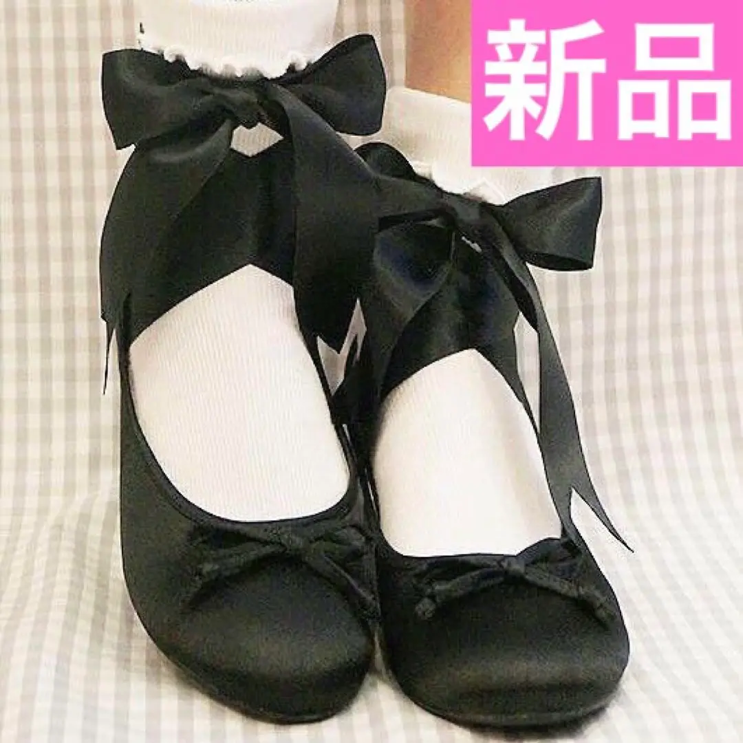 ♡rosemarie seoir 黒リボン エナメルパンプス♡ - メルカリ