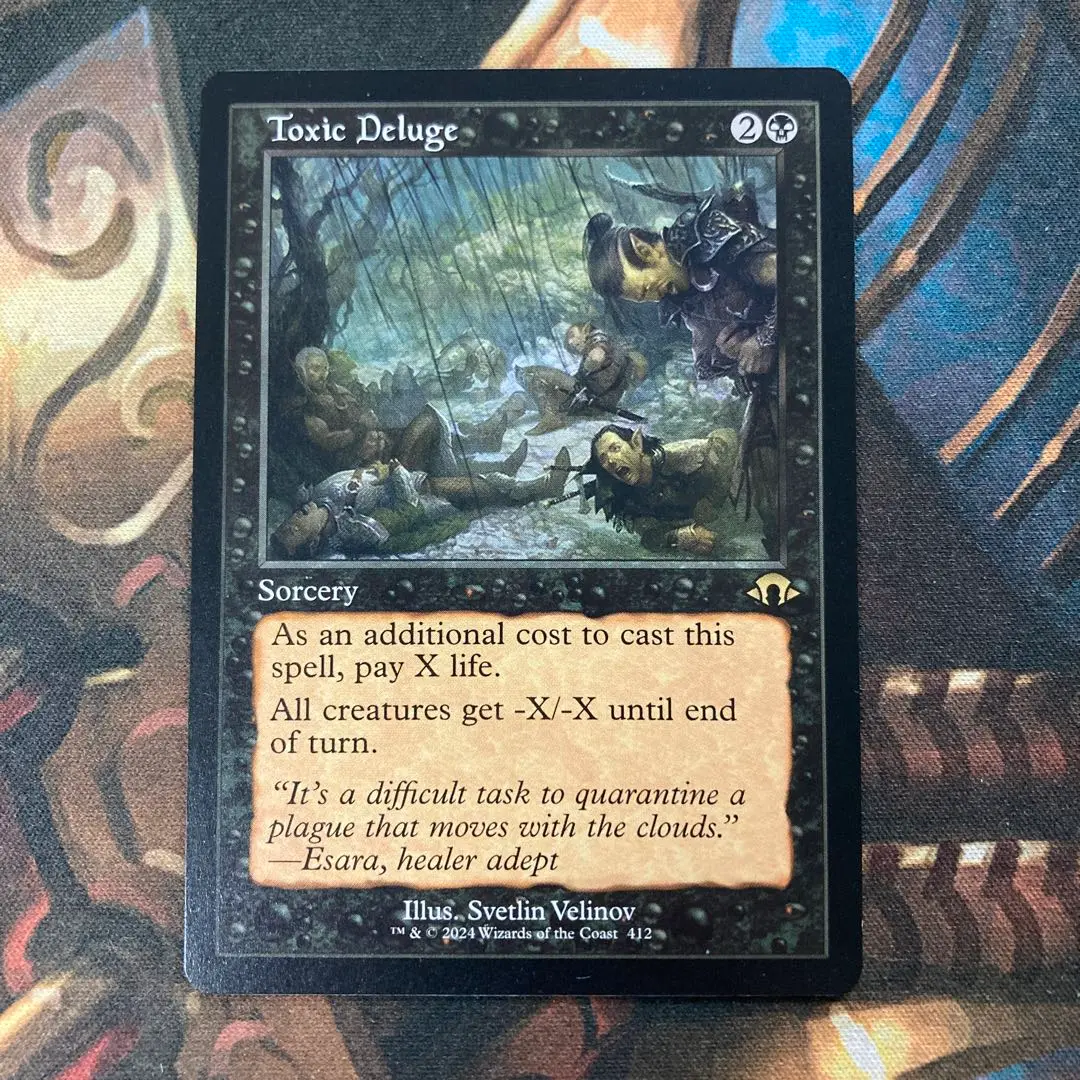 毒の濁流 無慈悲な毒 SLD 3枚 毒の濁流/Toxic Deluge》[C13] 黒R | 日本最大級 MTG通販サイト