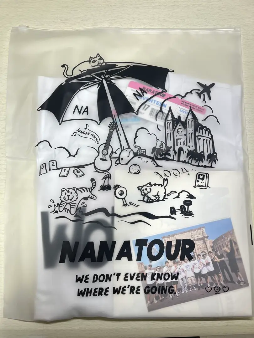 SEVENTEEN ナナツアー Tシャツ ウォヌ Name ver. タレントグッズ
