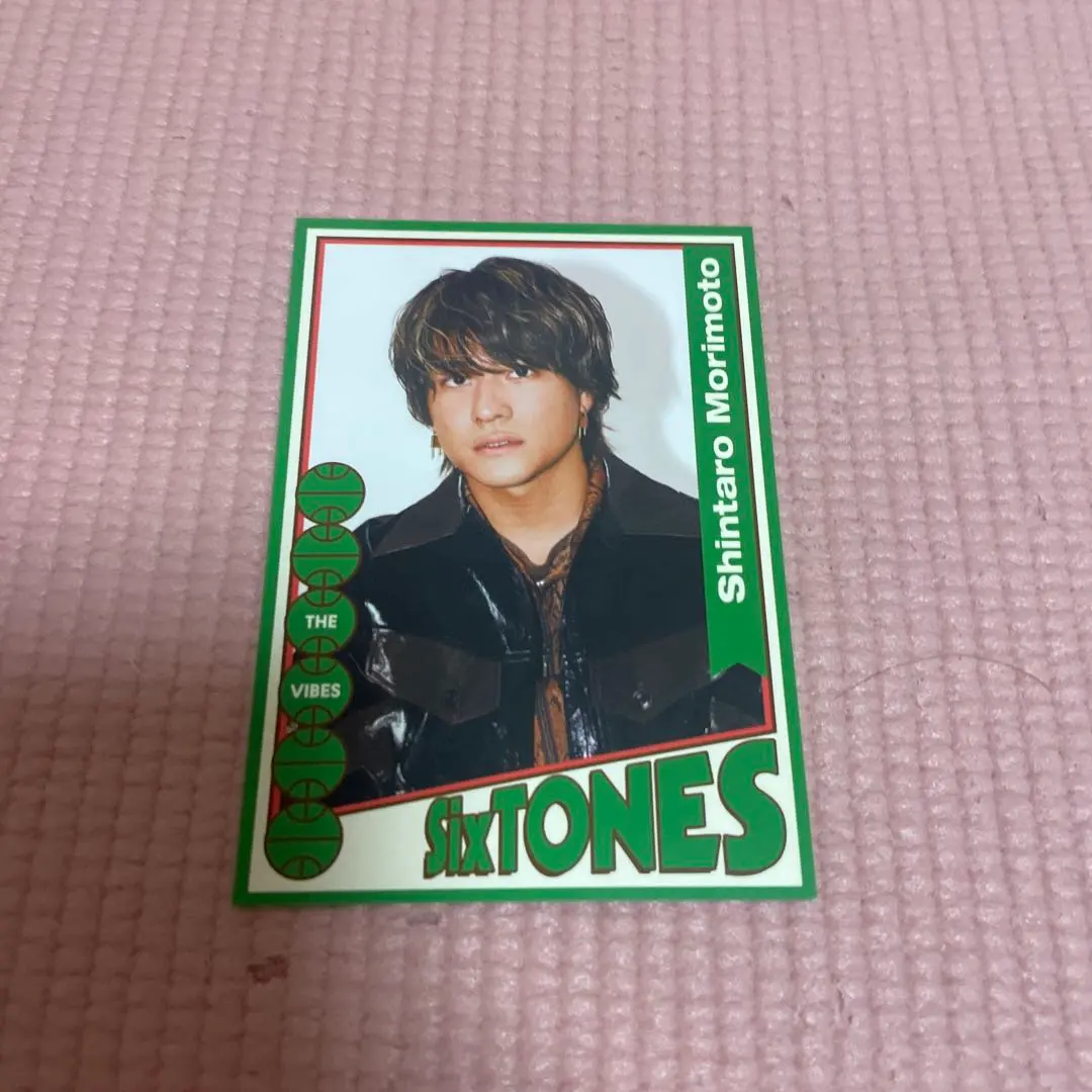 Thumbnail of Shintaro Morimoto (SixTONES) THE VIBES bonus trading card