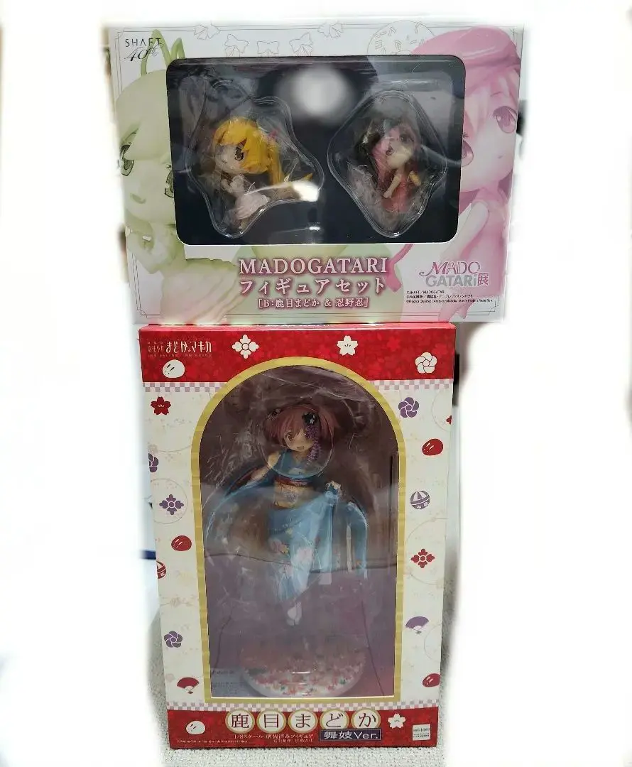 鹿目まどか 忍野忍 舞子まどか フィギュアセット MADOGATARI フィギュアセットB（鹿目まどか＆忍野忍）