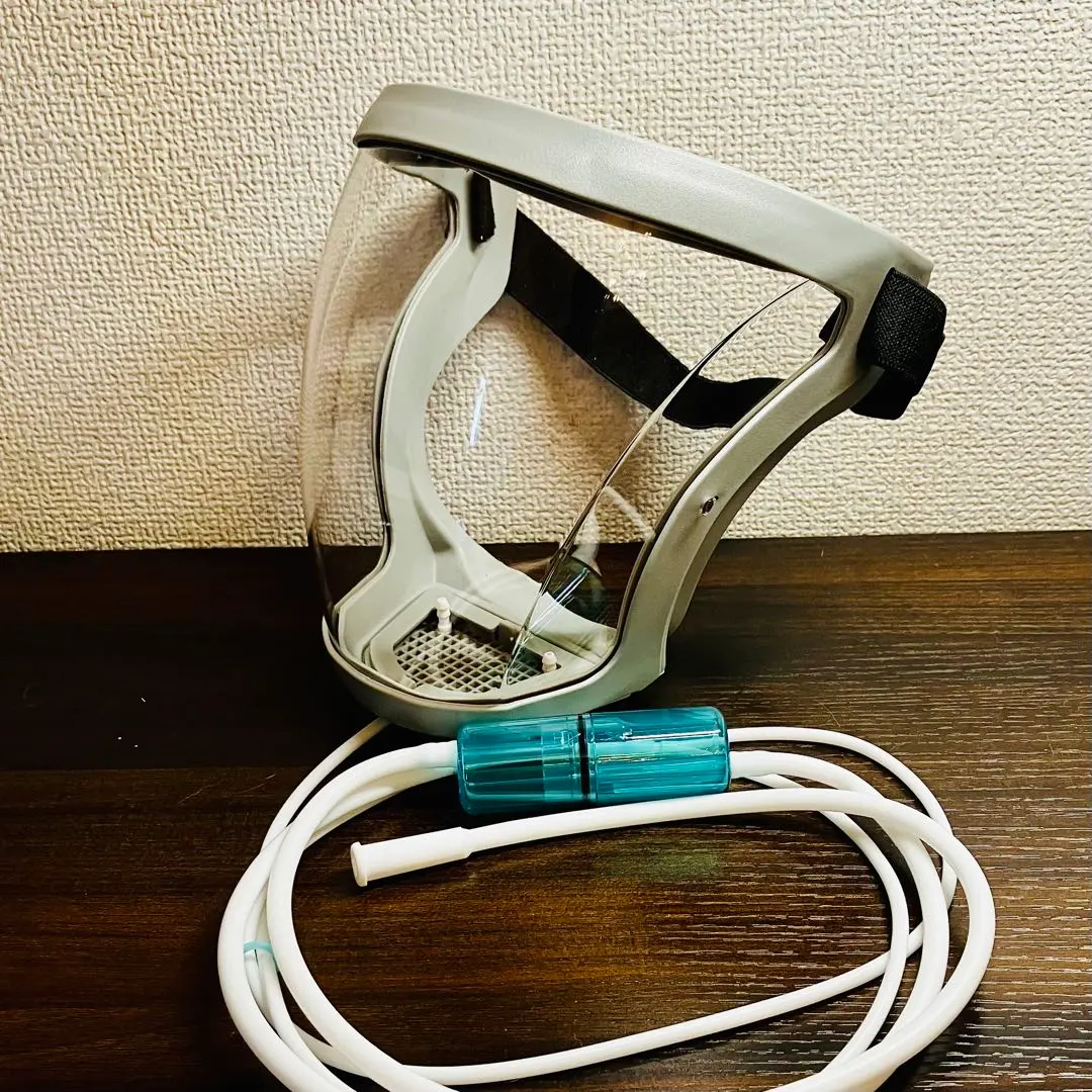 【從眼睛、鼻子、以及肌膚攝取】 氫氣吸入用面罩 顏色：灰色 的縮圖