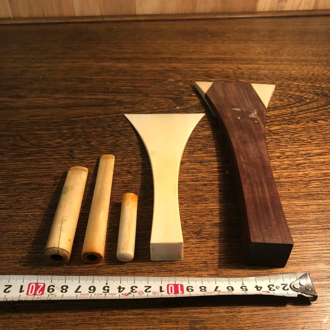 三味線用魃、象牙風 三味線用魃、象牙風