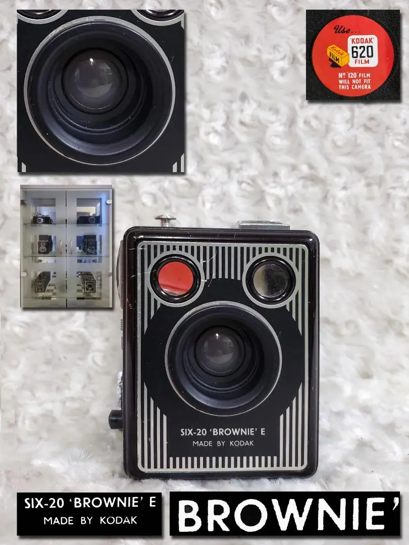 ヴィンテージKodakBrownie Reflex E-X 二眼レフメンテ済完動 中古カメラ機材の通販専門店 Antiquary（アンティクアリィ）