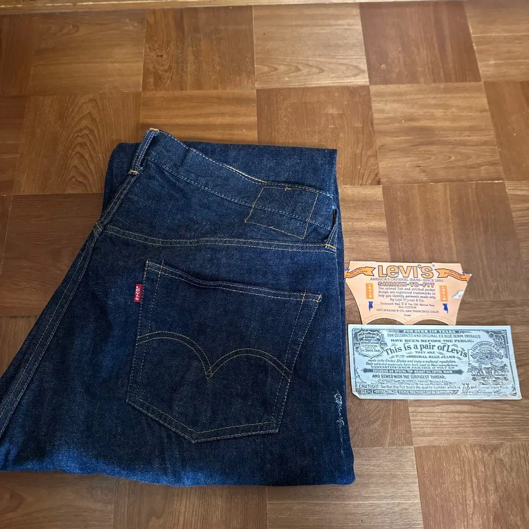 TIM0708Levi's501 66前期 LEVI'S® VINTAGE CLOTHING 1966 501® ジーンズ ORGANIC リジッド